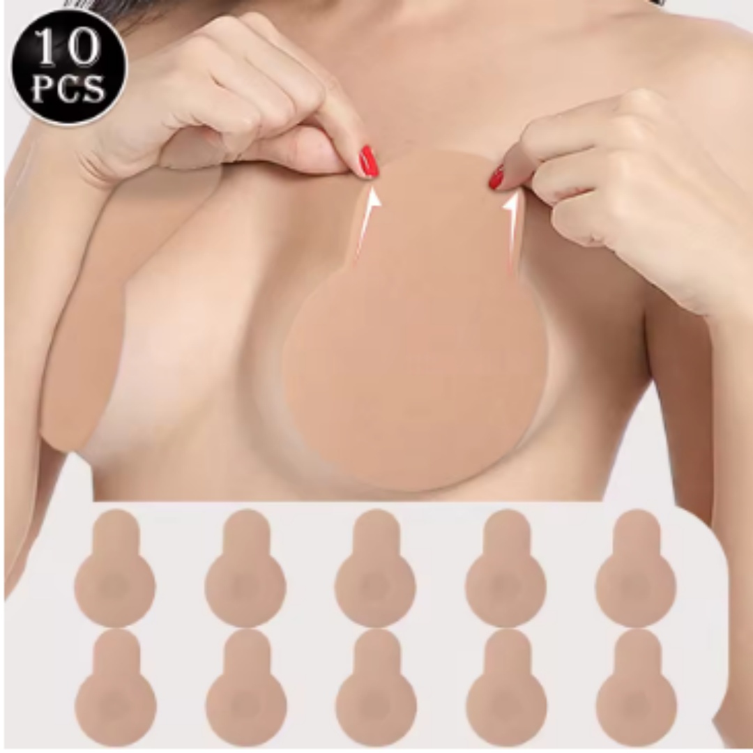 Strapless Bra Adhesive - Biustonosze push-up dla kobiet, samoprzylepne, silikonowe,
