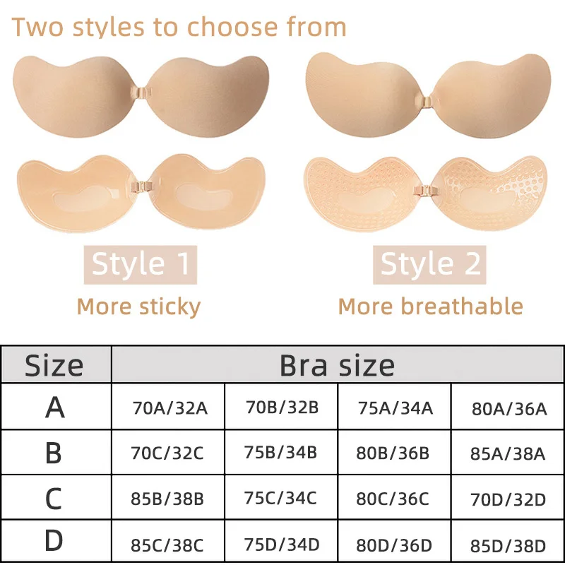 Seksowny damski biustonosz nie – Strapless Bra Adhesive recenzja i cena